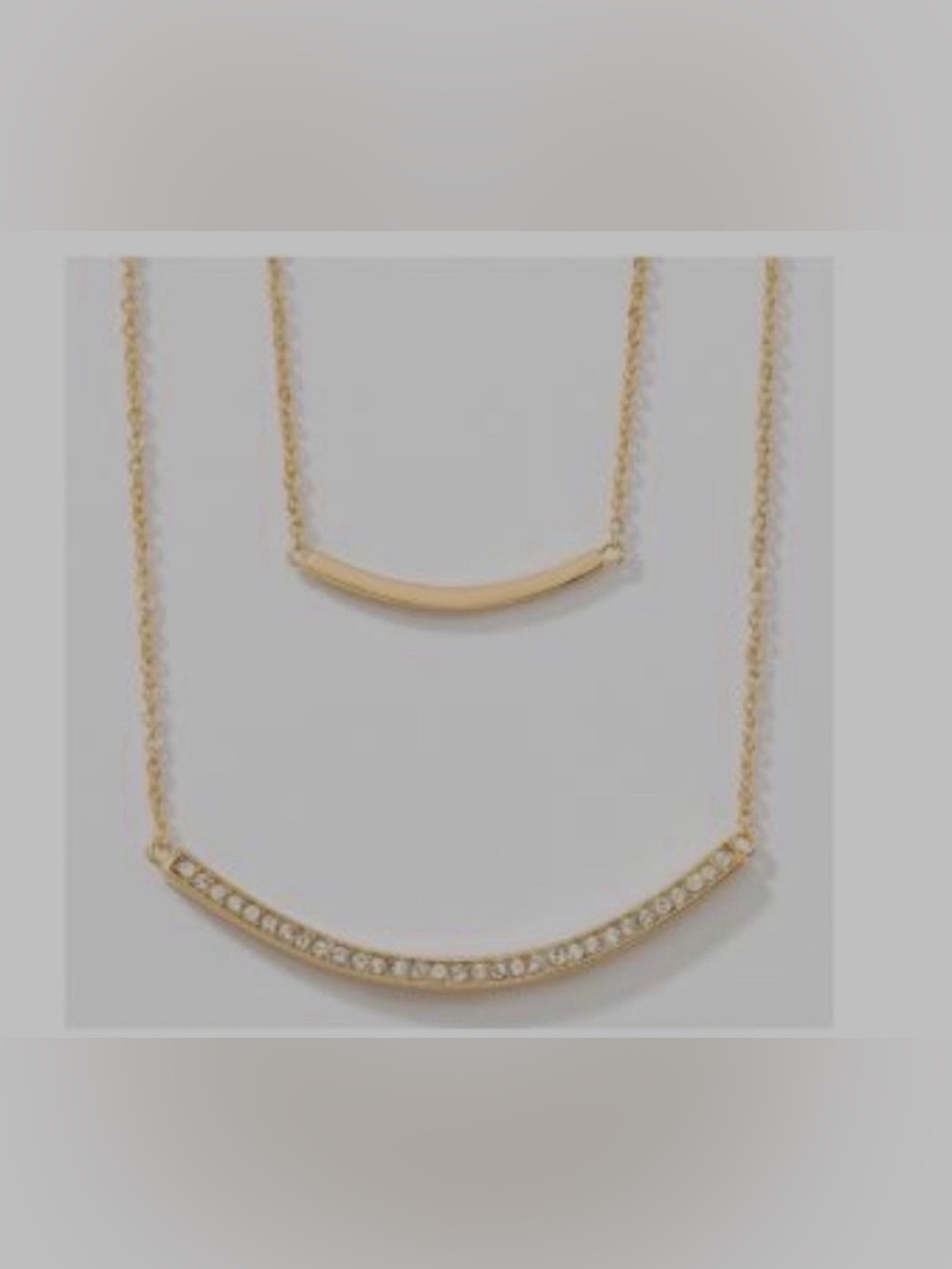 Brand new retired Touchstone Crystal Gold colored necklace.